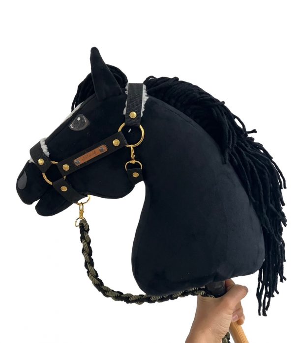 Fablehorse München Hobby Horse Steckenpferd schwarz Mustang Black