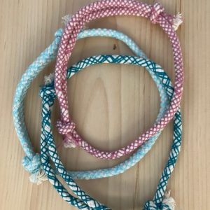 Halsringe für Hobby Horses in Netzoptik