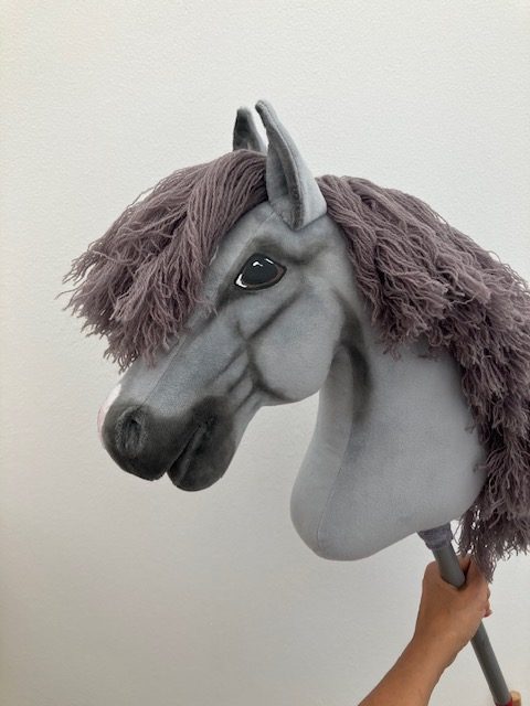 graues Hobby Horse schattiert