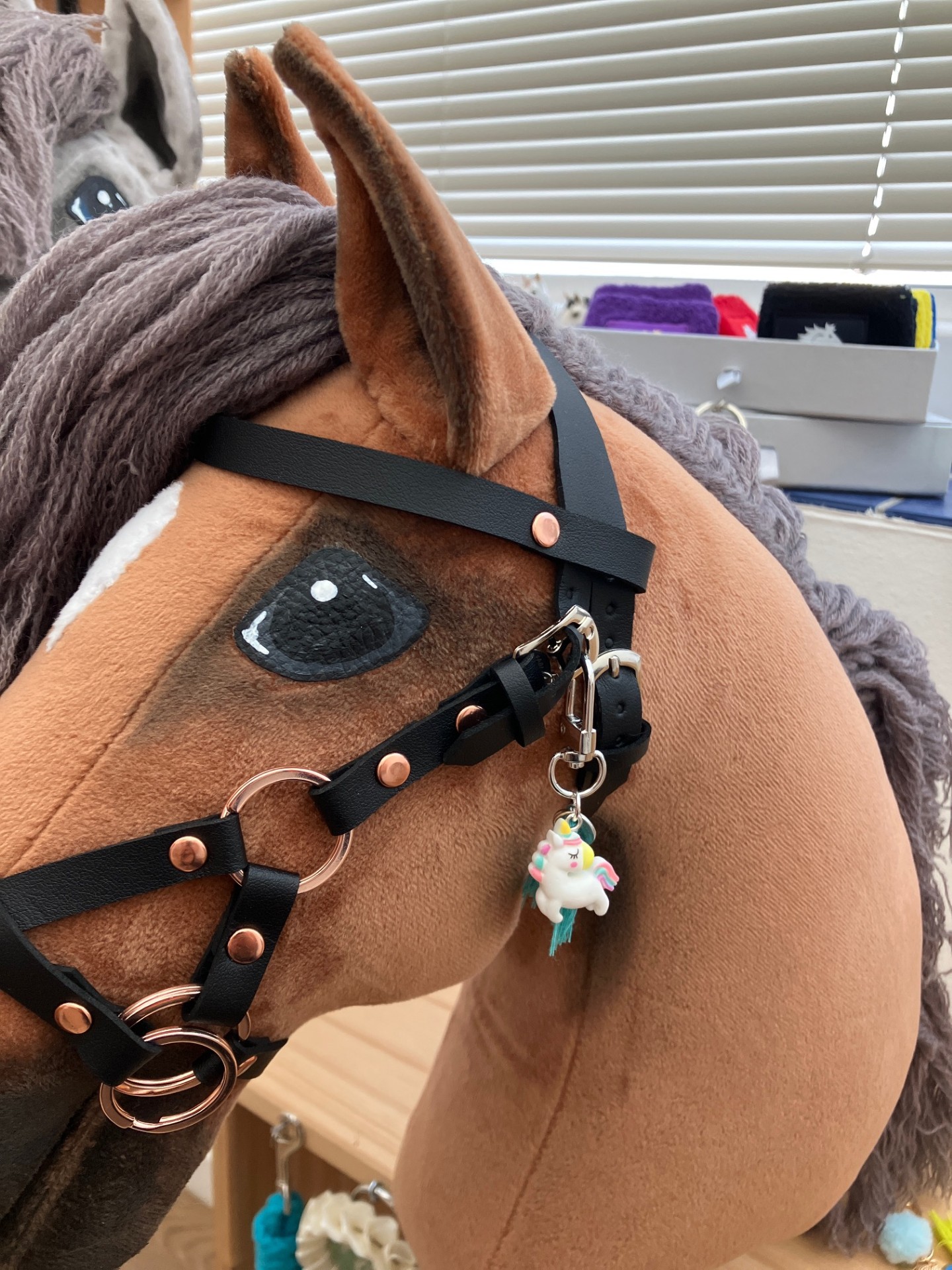 einhorn anhänger hobby horse Charm