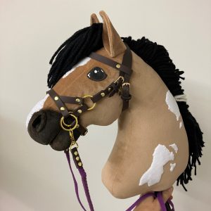 Hobby Horse Scheckk mit Zaumzeug